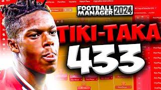 Beautiful TIKI TAKA Ball  Heim Ball  Football Manager Best Tactics