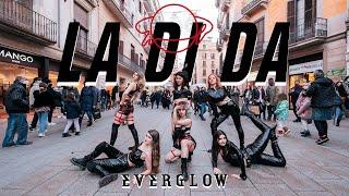 KPOP IN PUBLIC EVERGLOW 에버글로우 - LA DI DA + INTRO One Take Dance Cover by W.O.L I Barcelona