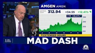 Cramer’s Mad Dash Amgen