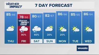 Hurricane Francine remnants heading to Kentucky  Sept. 11 2024 #WHAS11 Noon weather