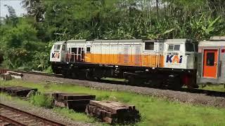 KA134 Lead By GE CM20EMP on Railroad Bend  Java Railfanning