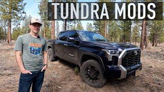 2022 Tundra  These are the Mods I have Planned