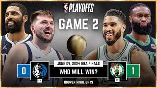 Boston Celtics vs Dallas Mavericks Full Game 2 Highlights  Jun 9  2024 NBA Finals