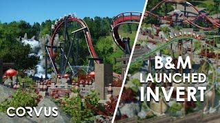 LAUNCHED B&M INVERT - Voyagers Adventure Ep8 - Planet Coaster