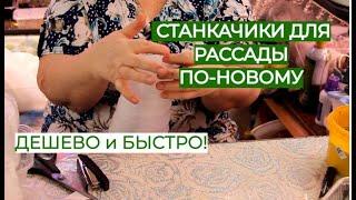 НЕ ТРАТЬТЕ ДЕНЬГИ Такие СТАКАНЧИКИ ДЛЯ РАССАДЫ может СДЕЛАТЬ ДАЖЕ РЕБЕНОК