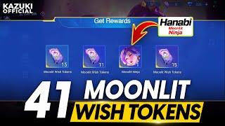 HOW TO GET EXTRA 41 BONUS TOKENS FOR THE MOONLIT WISH EVENT