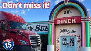 Peggy Sue’s Diner in Barstow California on I-15