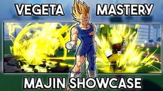 UPDATE MAJIN VEGETA MASTERY SHOWCASE Z Battlegrounds