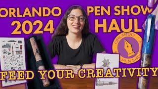 2024 Orlando Pen Show Haul  New Fountain Pens Notebooks and So Much More