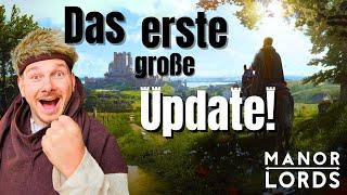 Darauf müssen wir uns in MANOR LORDS einstellen 1. Update News Deutsch