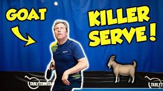 Destroy Your Opponents With This Serve  Jan Ove Waldner