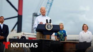 Biden anuncia ayuda para Puerto Rico tras evaluar los daños del huracán Fiona en la isla