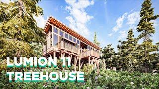 TreeHouse  Lumion 11 PRO Exterior Render Workflow Photo Realistic