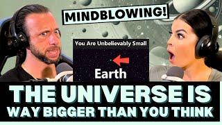 TOO BIG TO COMPREHEND First Time Reaction To How the Universe is Way Bigger Than You Think