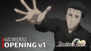 SteinsGate 0 - Opening v1 【Fatima】 4K 60FPS Creditless  CC