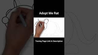 Adopt Me Rat Tracing Page #tracing #adoptme #shorts