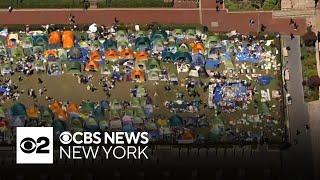 Columbia University pro-Palestinian encampment returns