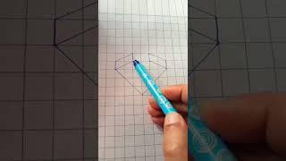 easy way to draw perfect heart ️ #shorts #heart #easydrawing