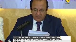 India Gujarat elections dates to be announced today