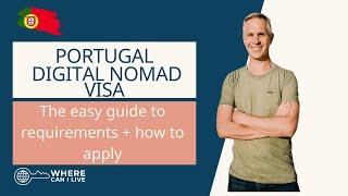 Portugal Digital Nomad Visa 2023 Guide  Live & Work in Portugal