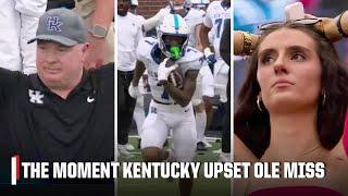 FINAL MOMENTS AS KENTUCKY UPSETS NO. 6 OLE MISS 