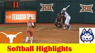 Houston Christian vs #2 Texas Softball Game Highlights Feb 21 2024