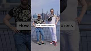 How Americans think European Tourists Dress vs. How They Actually Dress