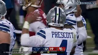 Cowboys end their season in bizarre fashion & 49ers head to the NFC championship