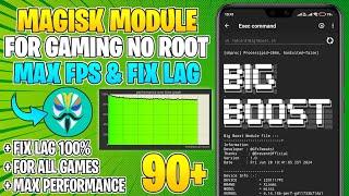 Magisk Module No Root  Stable FPS & Performance  Fix FPS Shutters & Fix Lag  No Root