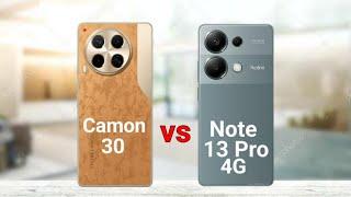 Tecno Camon 30 vs Redmi Note 13 Pro 4G