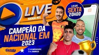 LIVE CARTOLA FC 2024 RODADA 01 - MÉDIA DE +80pts POR RODADA E TOP 1.000 NACIONAL PELO 2º ANO