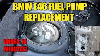 BMW E46 FUEL PUMP REPLACEMENT IN UNDER 10 MINUTES