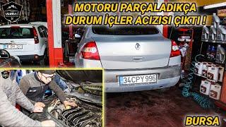 MOTORDAN BU KADAR SES GELİYOR İSE EYVAH   Renault Megane II 1.6 Benzin Lpg