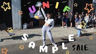 UNIF Sample Sale Haul 2019  Spending $100 & Making New Friends