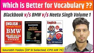 BlackBook Vocab  Neetu Singh Vol 1  BMW Cristopher sir Vocab  Best Book for Vocab for Ssc