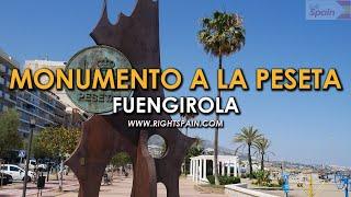 Monumento a la Peseta Fuengirola Spain 2016.