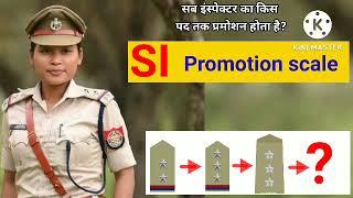 Police SI sub inspector promotion scale  powers  and works