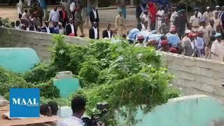 Funeral of Mayor Mogadishu Abdirahman Omar Osman Eng.Yariisow