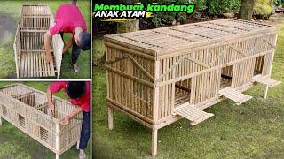Making a chicken coop out of bamboo