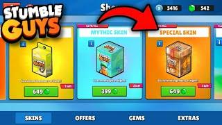 *NEW* SKIN PRIZE BOXES   Stumble Guys