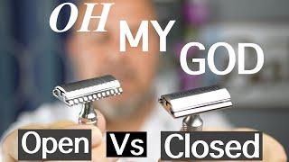 Open Comb Safety Razor Vs. Closed Comb Uncut