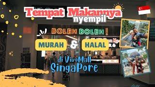 REKOMENDASI MAKAN HALAL ENAK DI SINGAPORE VIVOMALL HARBOURFRONT MANTAP‼️