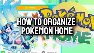 How to Organize your POKEMON HOME boxes in 2024