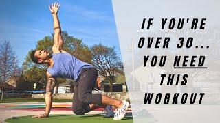 STAY STRONG & FLEXIBLE OVER 30  Primal Movement Bodyweight Workout