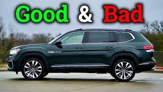 Refreshed 2021 VW Atlas SUV  The GOOD & BAD