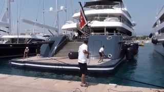 PHOENIX 2 Yacht • Sebastian Kulczyks $160 M Superyacht docking in Antibes