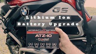 Install AntiGravity Lithium Ion Battery Upgrade for BMW R1250GS and GS Adventure