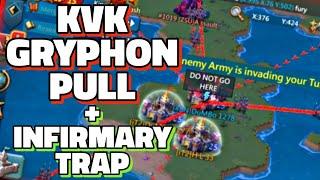 KVK GRYPHON PULL + INFIRM TRAP OP - Lords Mobile