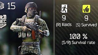 LVL 15 in 9 Raids - PERFECT TARKOV RUN Part 1