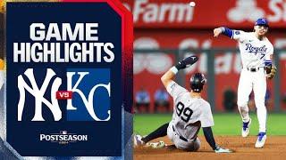 Yankees vs. Royals ALDS Game 4 Highlights 101024  MLB Highlights